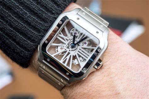 cartier skeleton santos